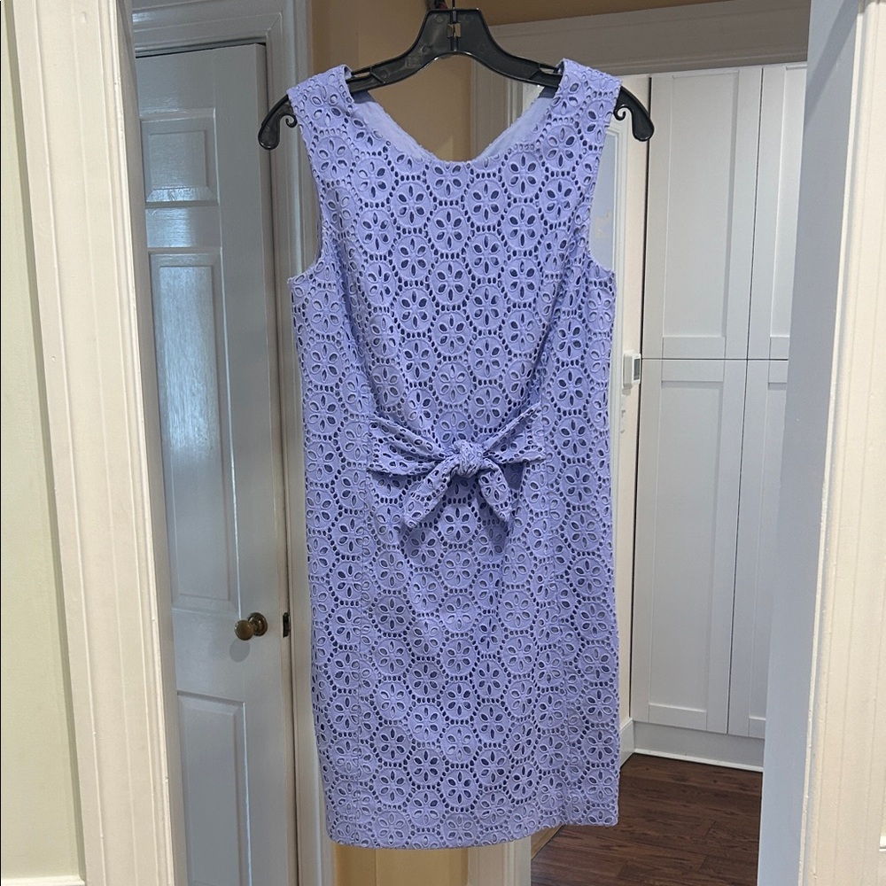 Lilly Pulitzer Periwinkle Eyelet Mini Dress